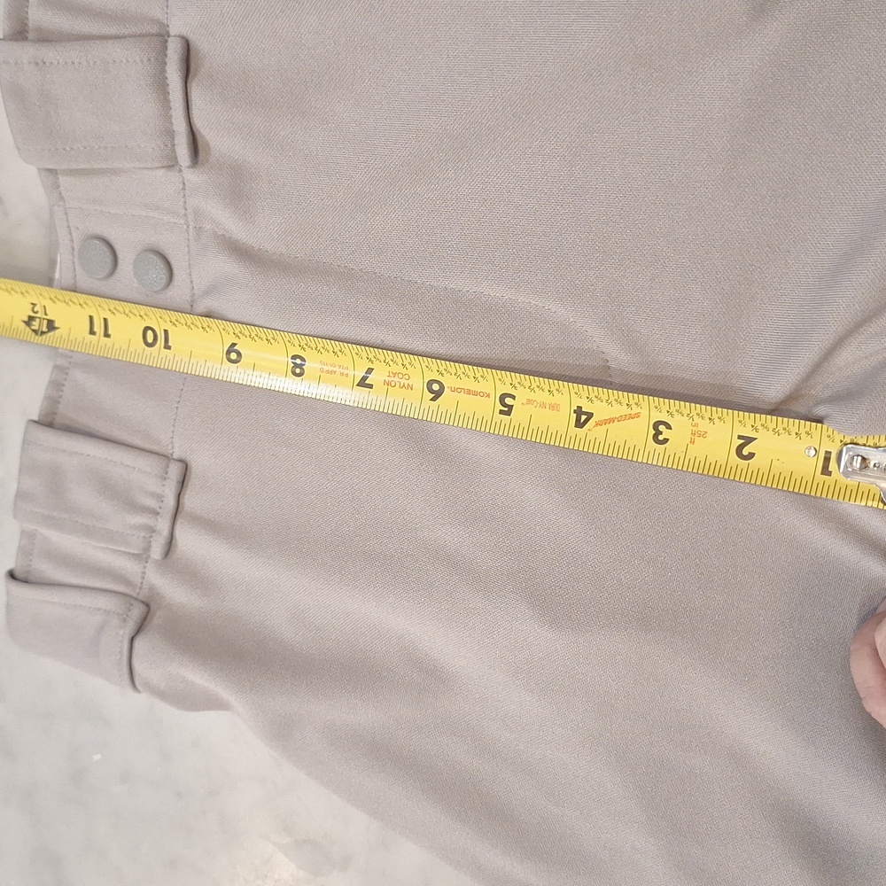 Rawlings Gray Baseball Adult Sz Small Elastic Ankle Full Length Belt Loops‎ - Picture 7 of 8